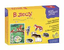 Игра настольная из серии Мои первые игры - В лесу (Дрофа, 2674) Игра настольная из серии Мои первые игры - В лесу (Дрофа, 2674)